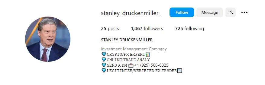 Stanley Druckenmiller - Forex Traders to follow on Instagram