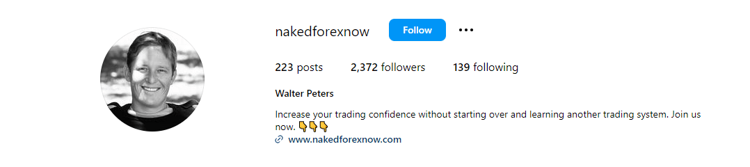 Walter Peters - Forex Traders to follow on Instagram